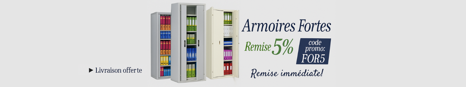 Promotions Armoires Fortes